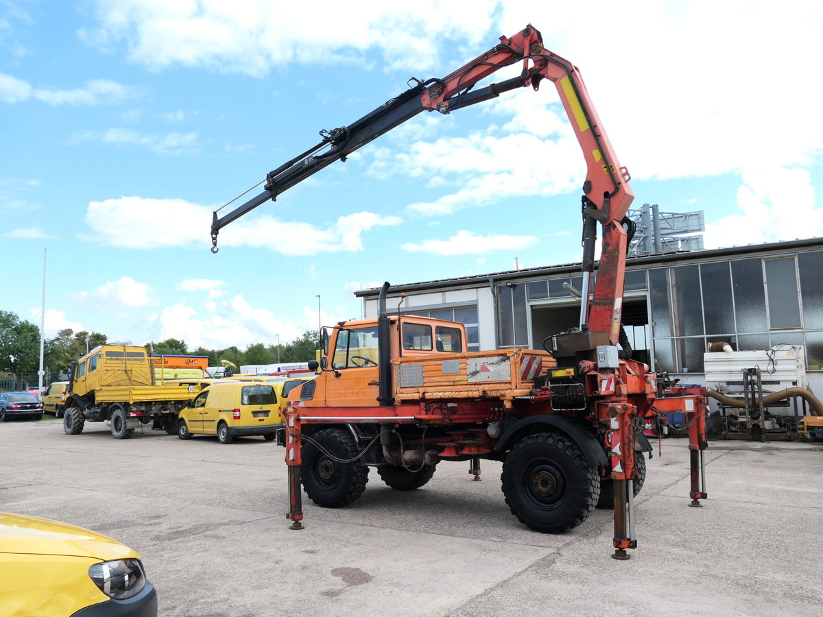 UNIMOG U1450 Palfinger PK 105B AHK STANDHEIZUNG - Грузовик бортовой/ Платформа, Автоманипулятор: фото 1 UNIMOG U1450 Palfinger PK 105B AHK STANDHEIZUNG - Грузовик бортовой/ Платформа, Автоманипулятор: фото 1