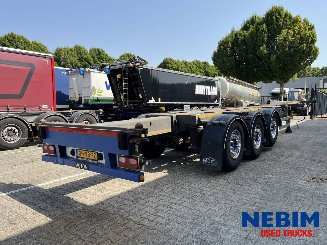Pacton ET3 - Multi / Slider / Flex - Полуприцеп-контейнеровоз/ Сменный кузов: фото 2 Pacton ET3 - Multi / Slider / Flex - Полуприцеп-контейнеровоз/ Сменный кузов: фото 2