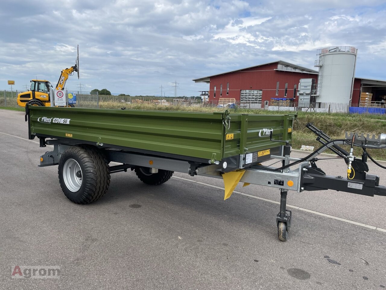 Новый Сельскохозяйственный прицеп-самосвал Fliegl EDK 50 FOX: фото 8