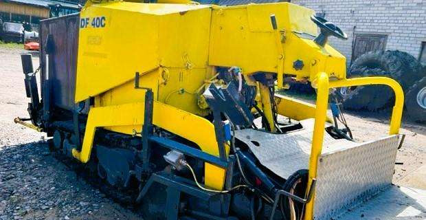 Demag DF 40C - Асфальтоукладчик: фото 3 Demag DF 40C - Асфальтоукладчик: фото 3