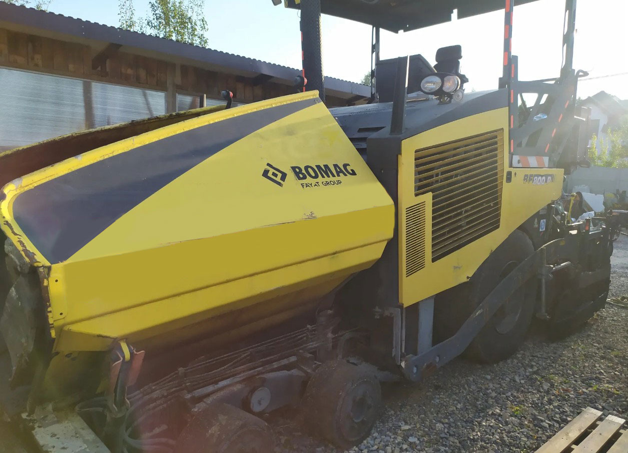 Bomag BF 800 P - Асфальтоукладчик: фото 1 Bomag BF 800 P - Асфальтоукладчик: фото 1