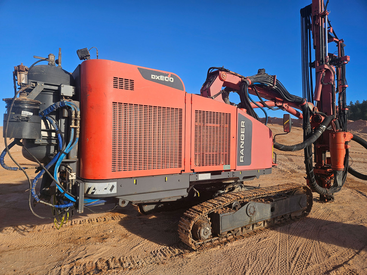 Sandvik DX800 - Буровая машина: фото 4 Sandvik DX800 - Буровая машина: фото 4