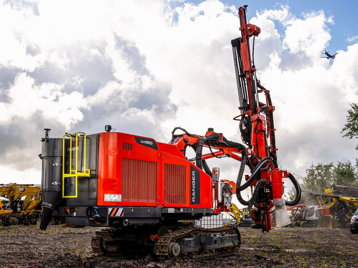 Sandvik DX800 - Буровая машина: фото 5 Sandvik DX800 - Буровая машина: фото 5