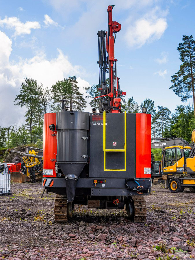 Sandvik DX800 - Буровая машина: фото 4 Sandvik DX800 - Буровая машина: фото 4