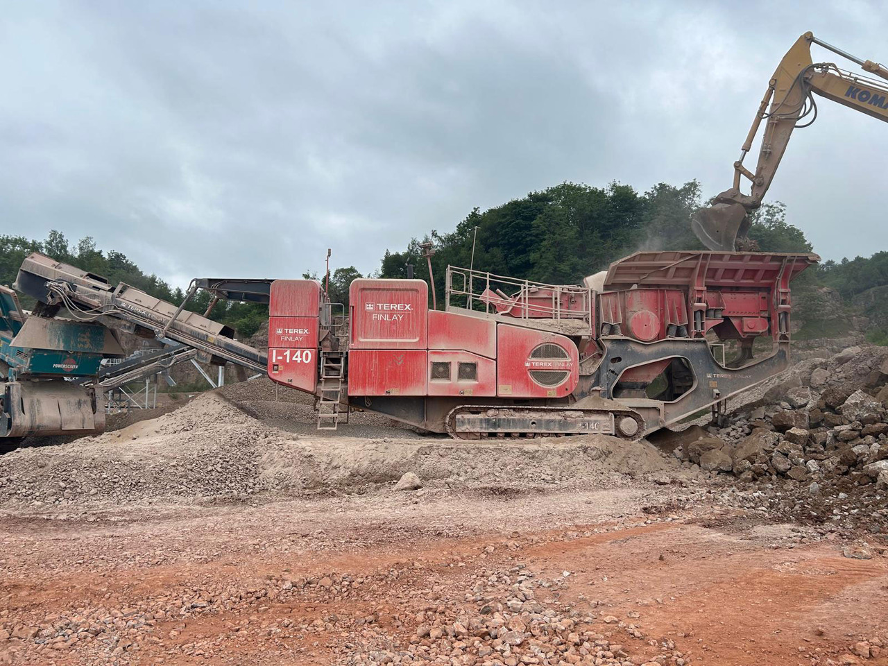 Terex Finlay I-140 - Ударная дробилка: фото 1 Terex Finlay I-140 - Ударная дробилка: фото 1