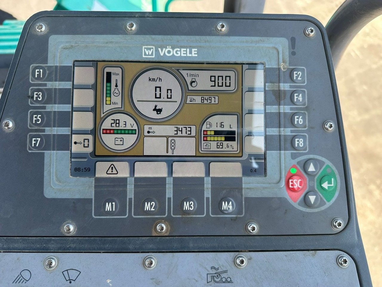 Асфальтоукладчик Vogele 2100-3i: фото 6 Асфальтоукладчик Vogele 2100-3i: фото 6