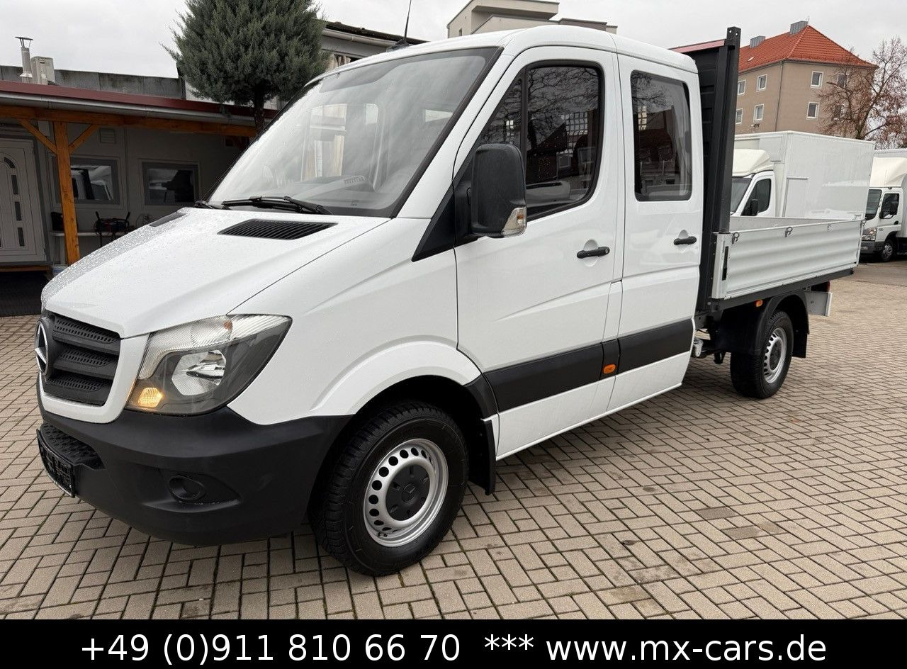 Mercedes-Benz Sprinter 314 CDi Doka Pritsche 6 Sitze Klima - Малотоннажный бортовой грузовик, Грузопассажирский фургон: фото 1 Mercedes-Benz Sprinter 314 CDi Doka Pritsche 6 Sitze Klima - Малотоннажный бортовой грузовик, Грузопассажирский фургон: фото 1