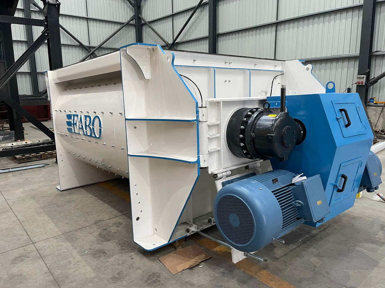 FABO Double Shaft Concrete Mixer ( Twin Shaft Mixer ) - Бетономешалка: фото 2 FABO Double Shaft Concrete Mixer ( Twin Shaft Mixer ) - Бетономешалка: фото 2