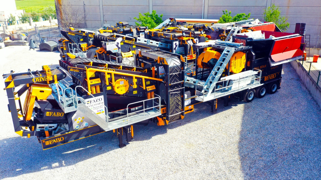FABO FULLSTAR 110 Crushing, Washing And Screening Plant - Мобильная дробилка: фото 2 FABO FULLSTAR 110 Crushing, Washing And Screening Plant - Мобильная дробилка: фото 2