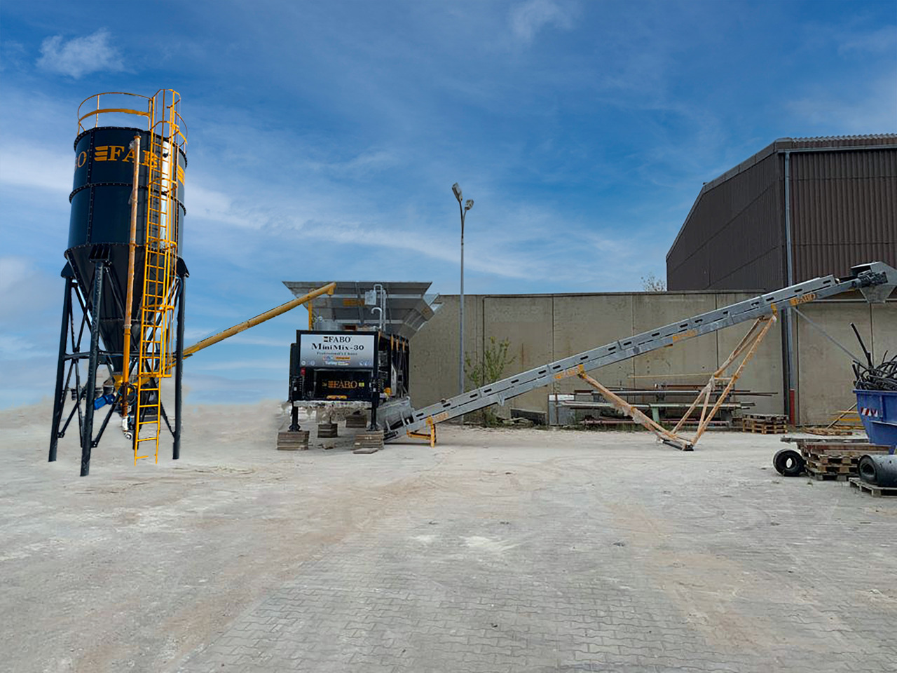 FABO Mobile Concrete Batching Plants - Бетонный завод: фото 1 FABO Mobile Concrete Batching Plants - Бетонный завод: фото 1