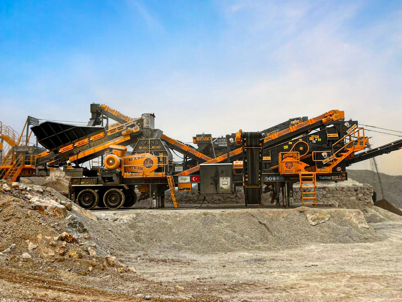 FABO Mobile crusher - Мобильная дробилка: фото 3 FABO Mobile crusher - Мобильная дробилка: фото 3