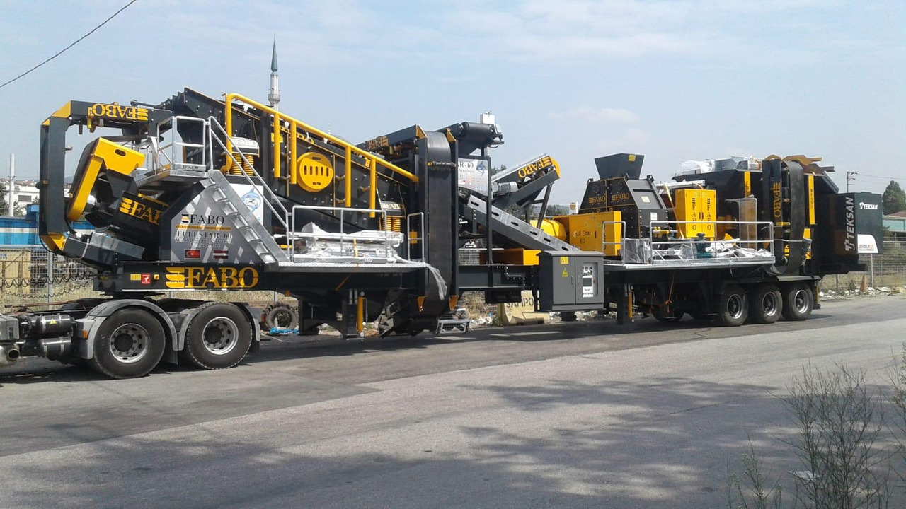 Новый Мобильная дробилка FABO Mobile crusher: фото 21