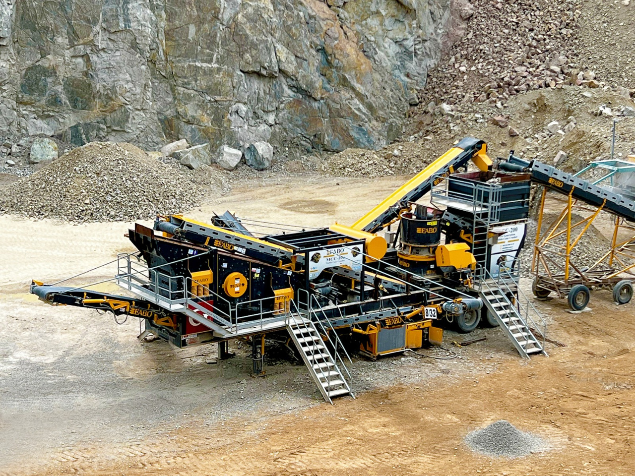 FABO Mobile crusher - Мобильная дробилка: фото 4 FABO Mobile crusher - Мобильная дробилка: фото 4