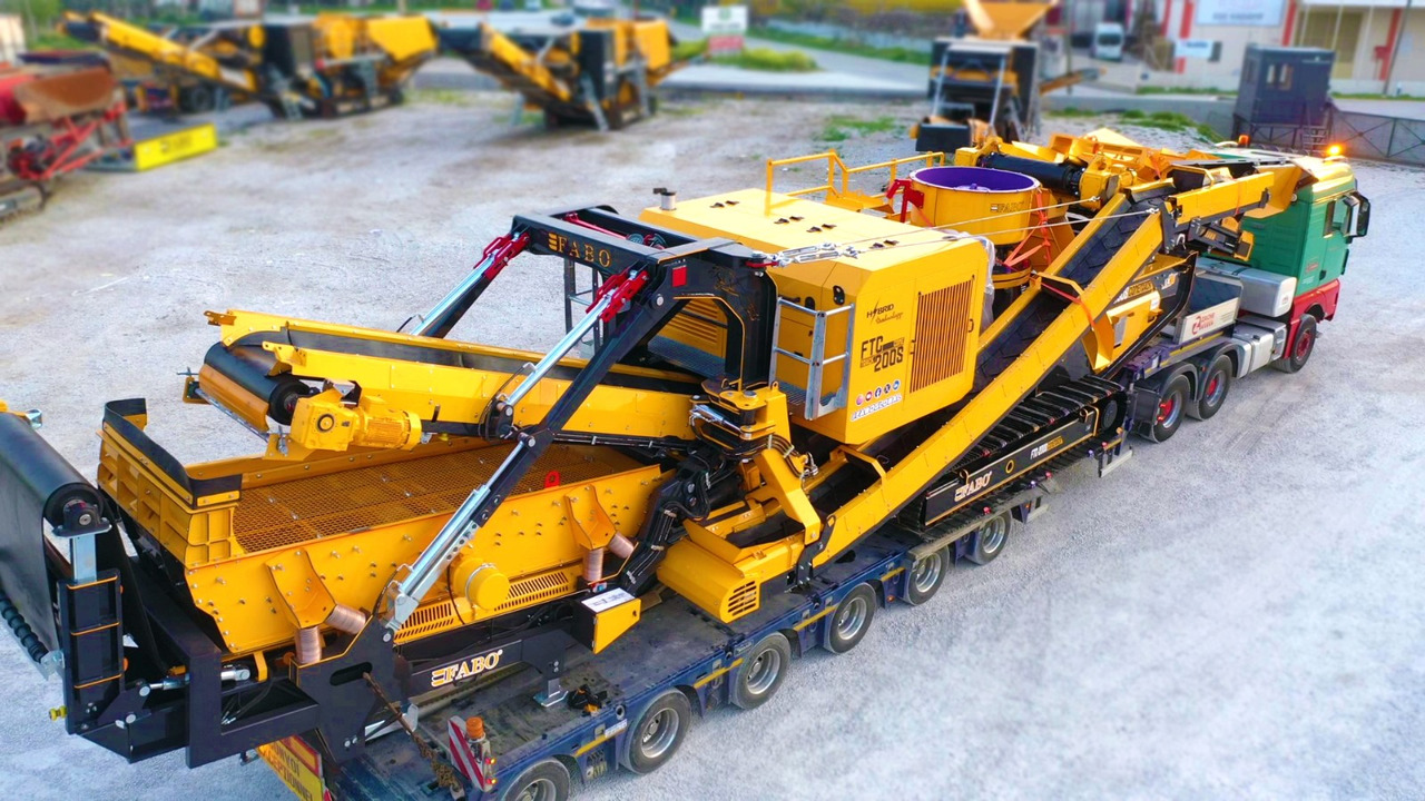 FABO Mobile crusher - Мобильная дробилка: фото 4 FABO Mobile crusher - Мобильная дробилка: фото 4