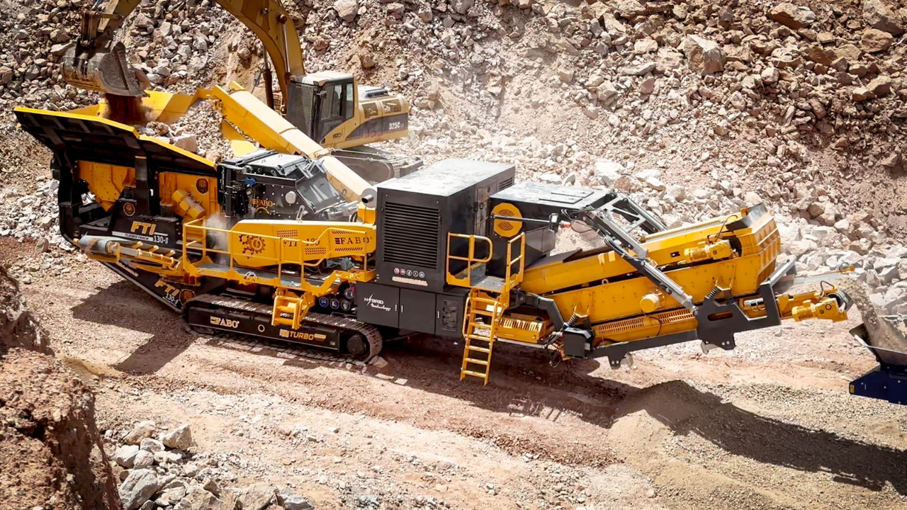 FABO Mobile crusher - Мобильная дробилка: фото 1 FABO Mobile crusher - Мобильная дробилка: фото 1