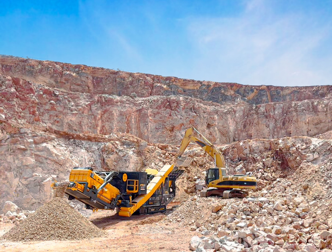 FABO Mobile crusher - Мобильная дробилка: фото 4 FABO Mobile crusher - Мобильная дробилка: фото 4