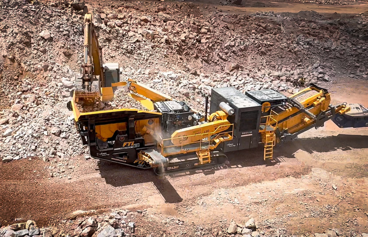 FABO Mobile crusher - Мобильная дробилка: фото 3 FABO Mobile crusher - Мобильная дробилка: фото 3