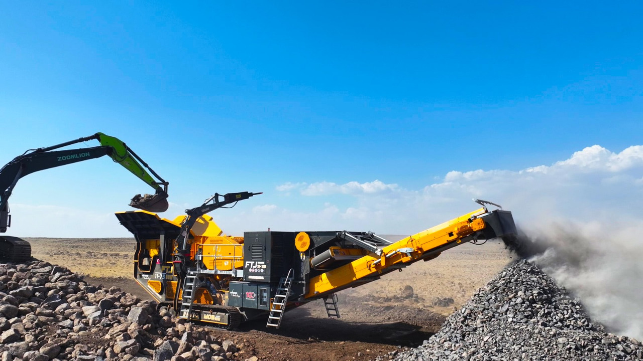 FABO Mobile crusher - Мобильная дробилка: фото 4 FABO Mobile crusher - Мобильная дробилка: фото 4
