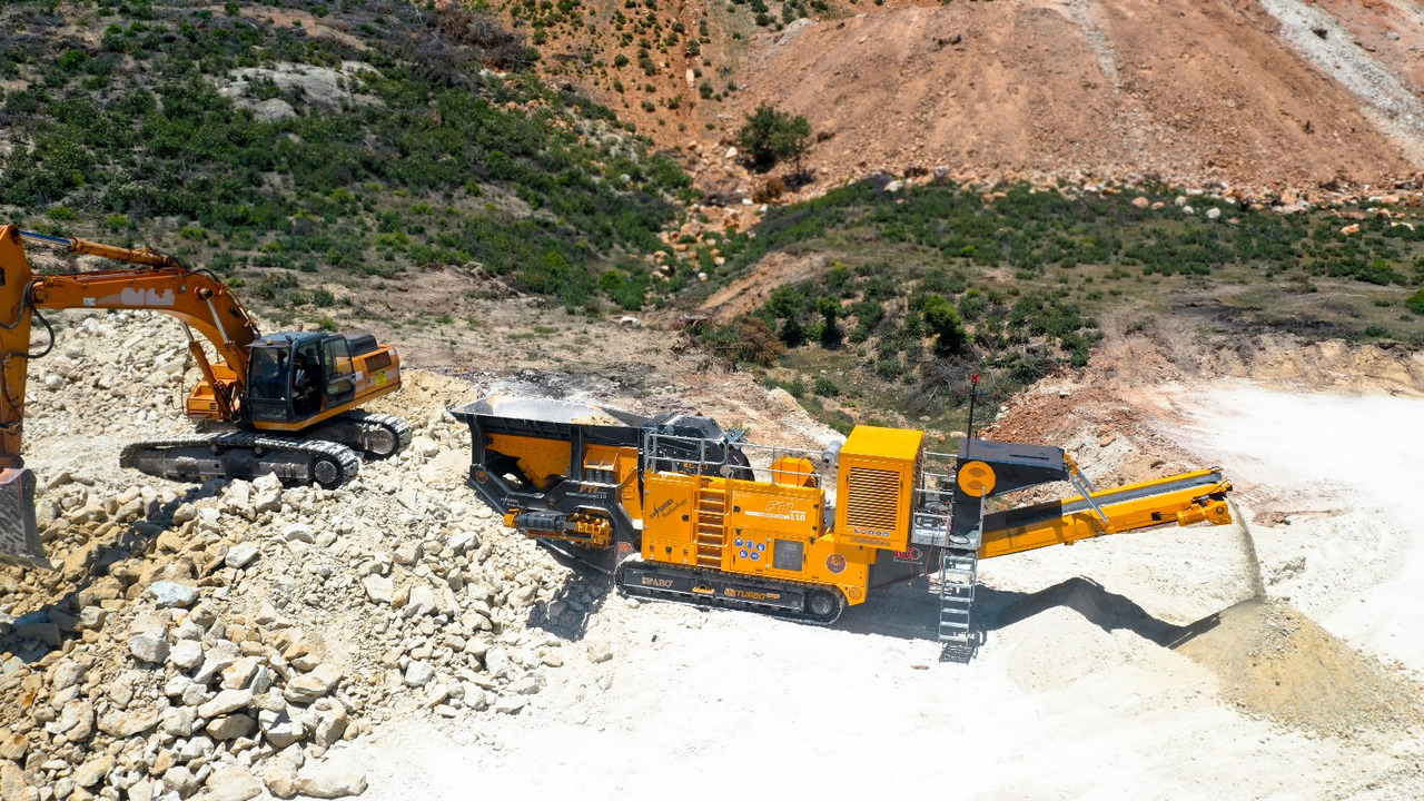 Новый Мобильная дробилка FABO Mobile crusher: фото 8