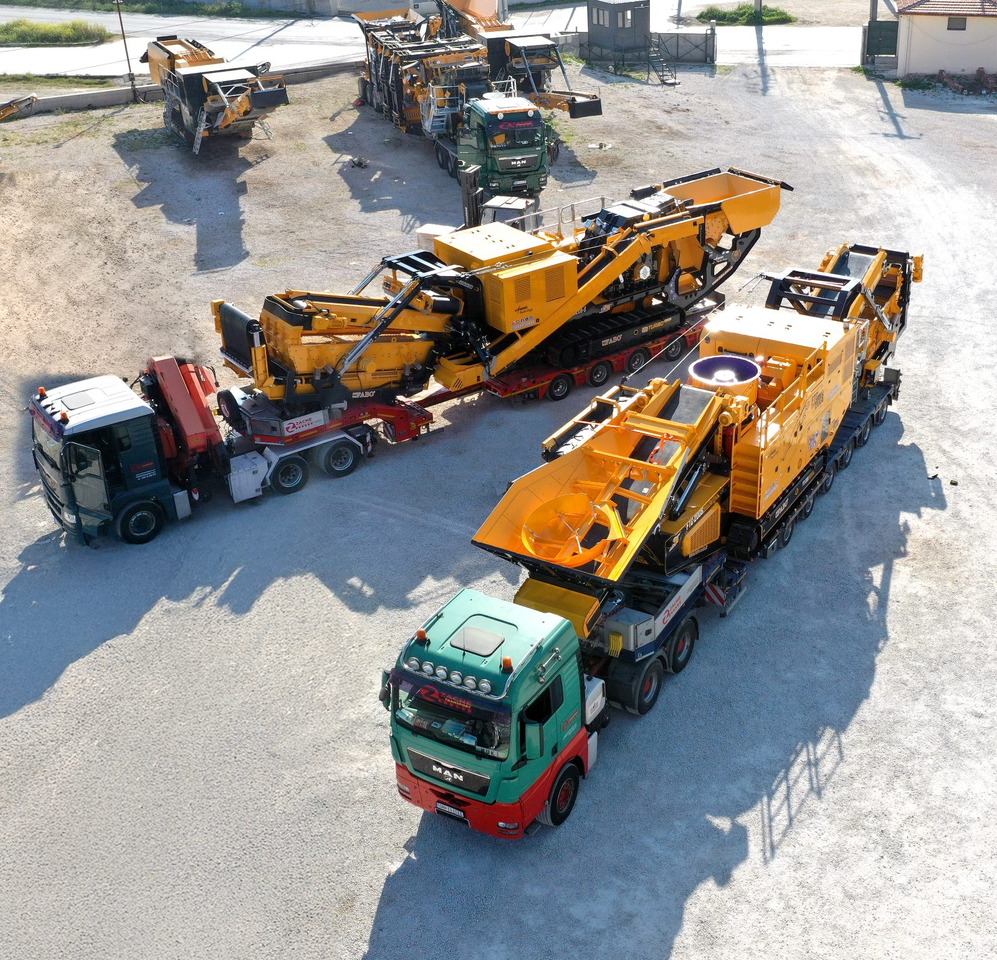 Новый Мобильная дробилка FABO Mobile crusher: фото 13