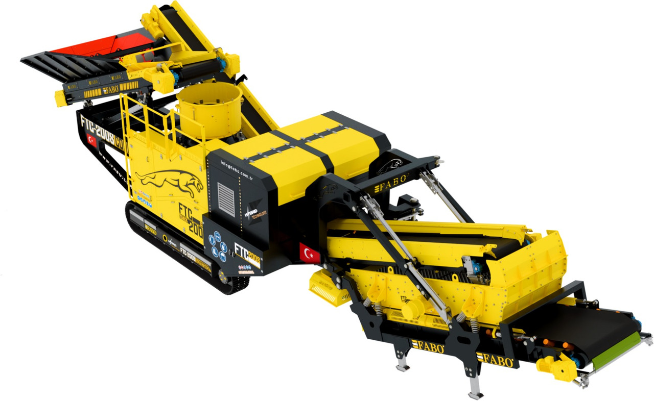 Новый Мобильная дробилка FABO Mobile crusher: фото 21