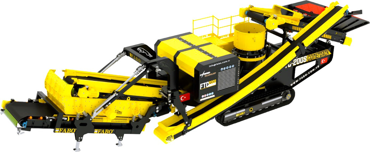 Новый Мобильная дробилка FABO Mobile crusher: фото 20