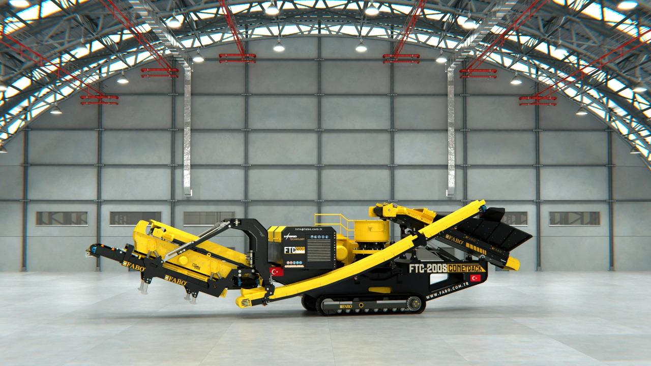 Новый Мобильная дробилка FABO Mobile crusher: фото 18