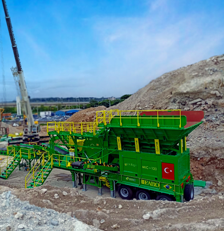 FABO Mobile crusher - Мобильная дробилка: фото 3 FABO Mobile crusher - Мобильная дробилка: фото 3
