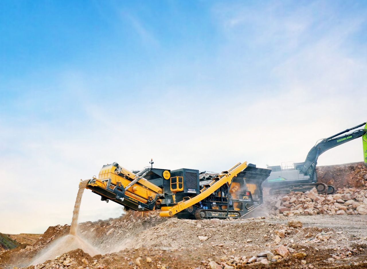 Новый Мобильная дробилка FABO Mobile crusher: фото 8 Новый Мобильная дробилка FABO Mobile crusher: фото 8