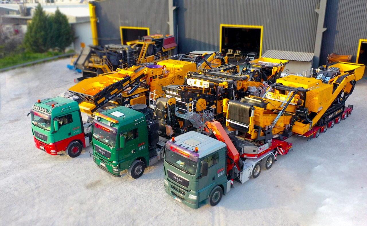 Новый Мобильная дробилка FABO Mobile crusher: фото 14