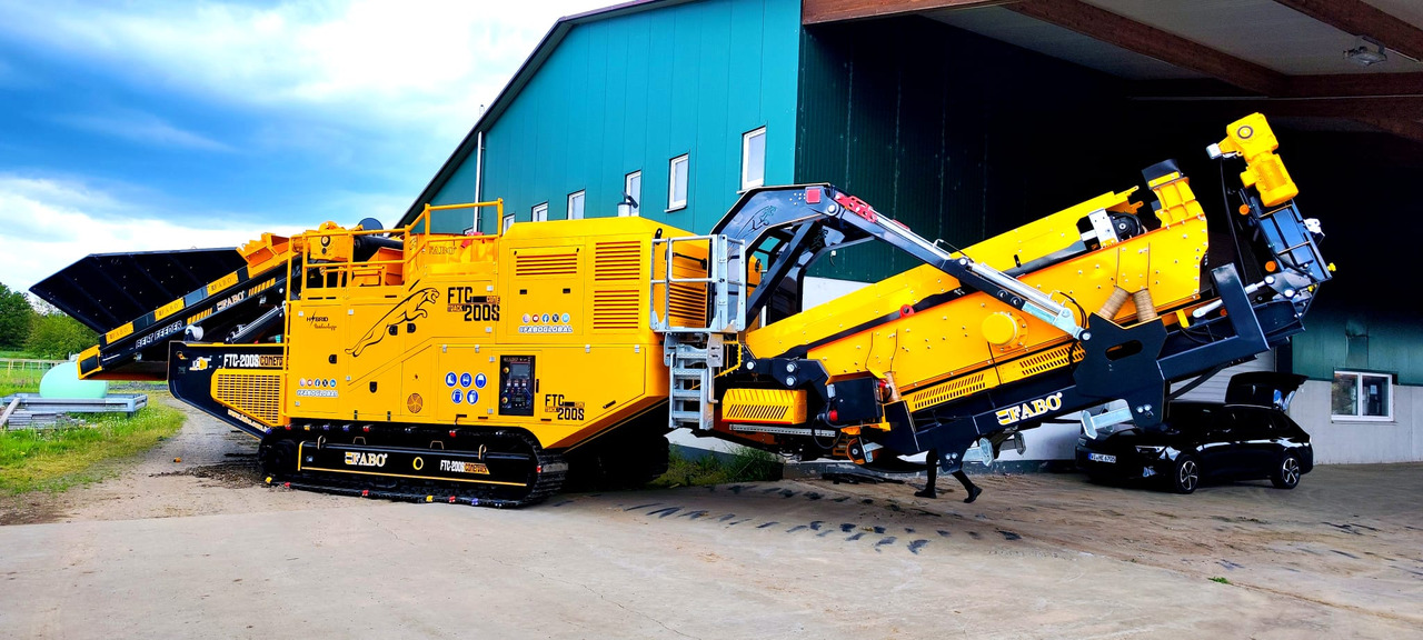 Новый Мобильная дробилка FABO Mobile crusher: фото 17