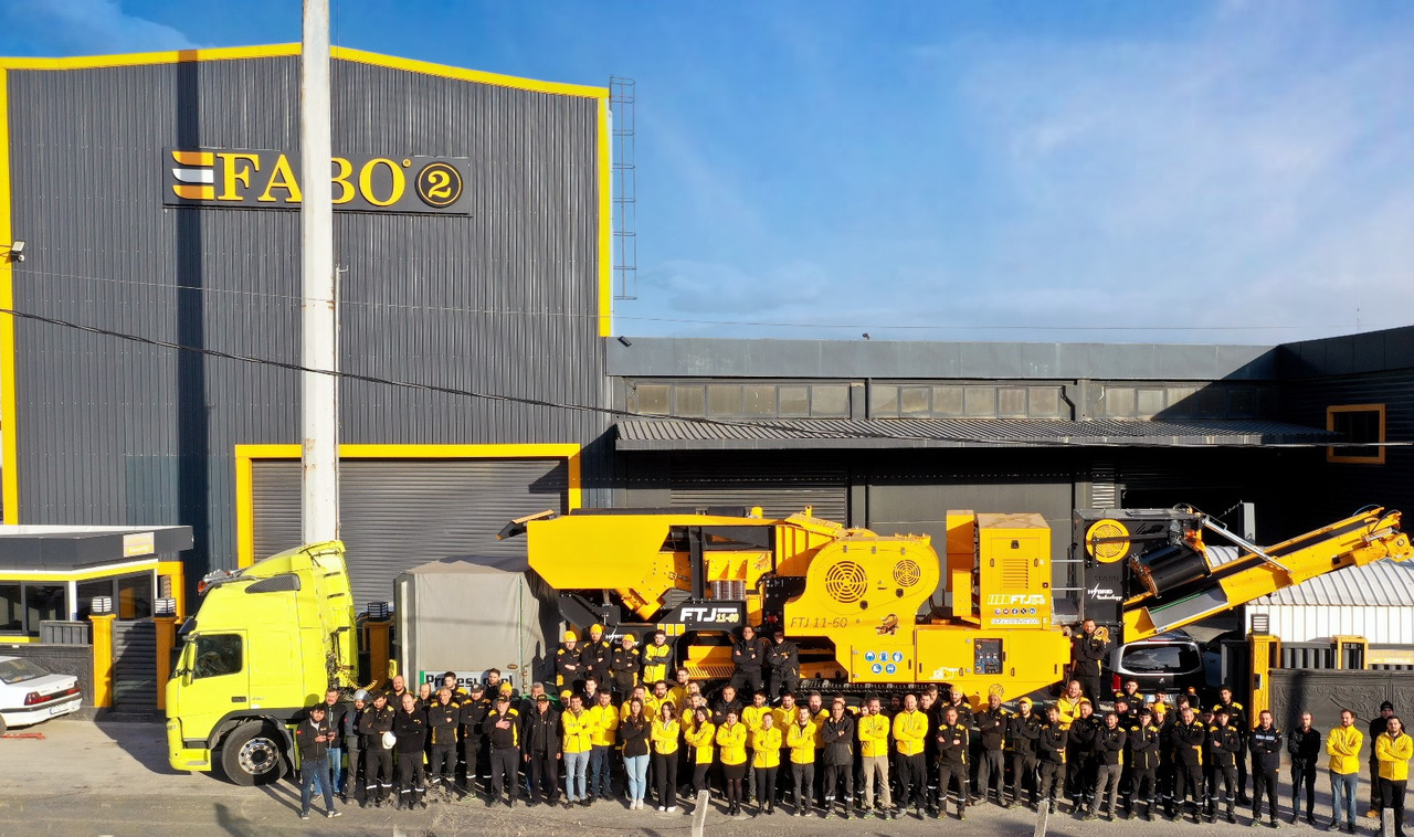 Новый Мобильная дробилка FABO Mobile crusher: фото 10