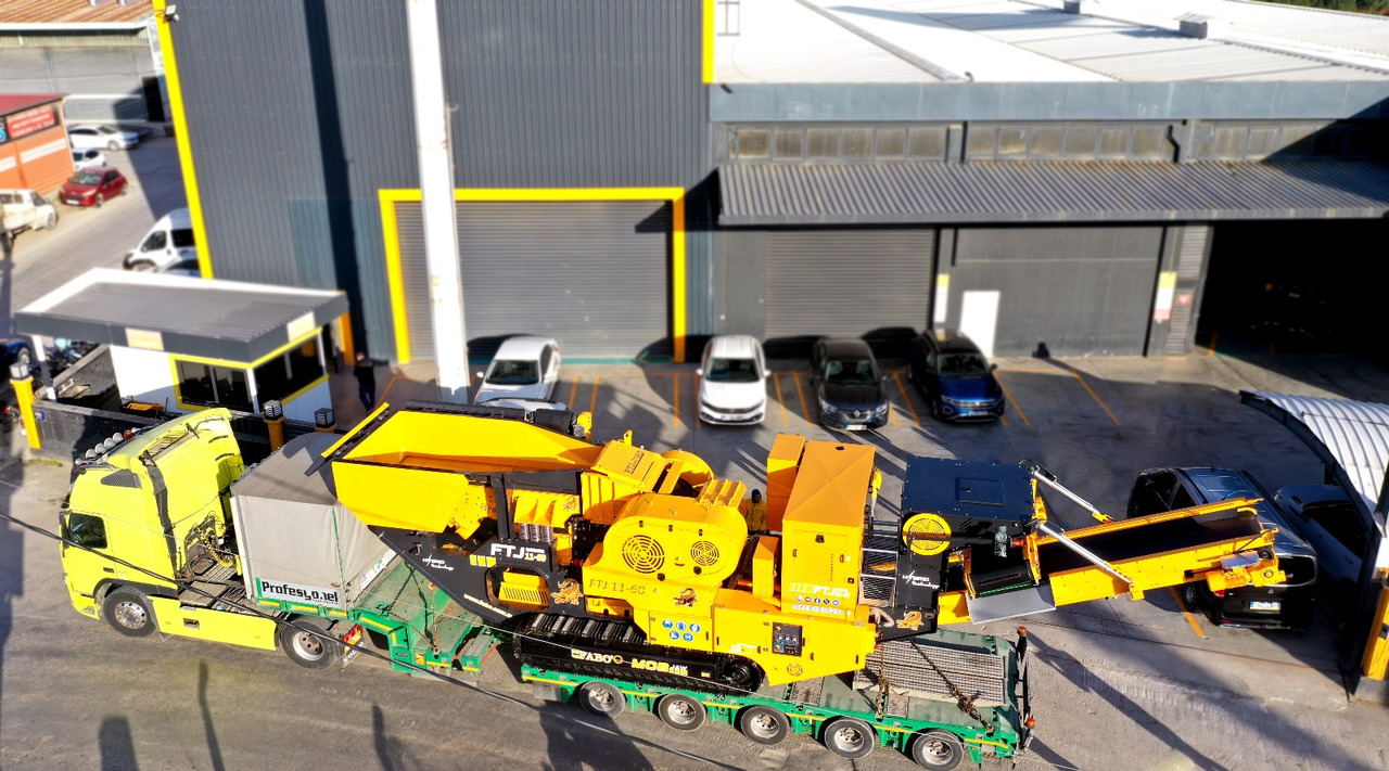 Новый Мобильная дробилка FABO Mobile crusher: фото 8