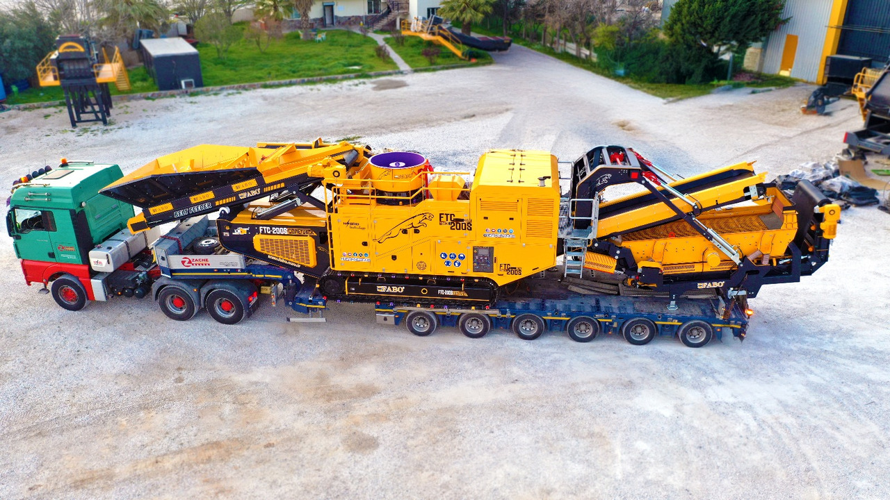 FABO Mobile crusher - Мобильная дробилка: фото 1 FABO Mobile crusher - Мобильная дробилка: фото 1