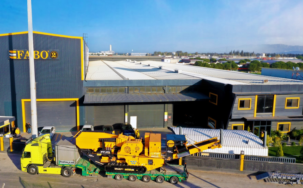 Новый Мобильная дробилка FABO Mobile crusher: фото 6