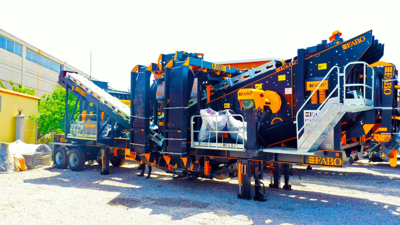 Новый Мобильная дробилка FABO Mobile crusher: фото 5