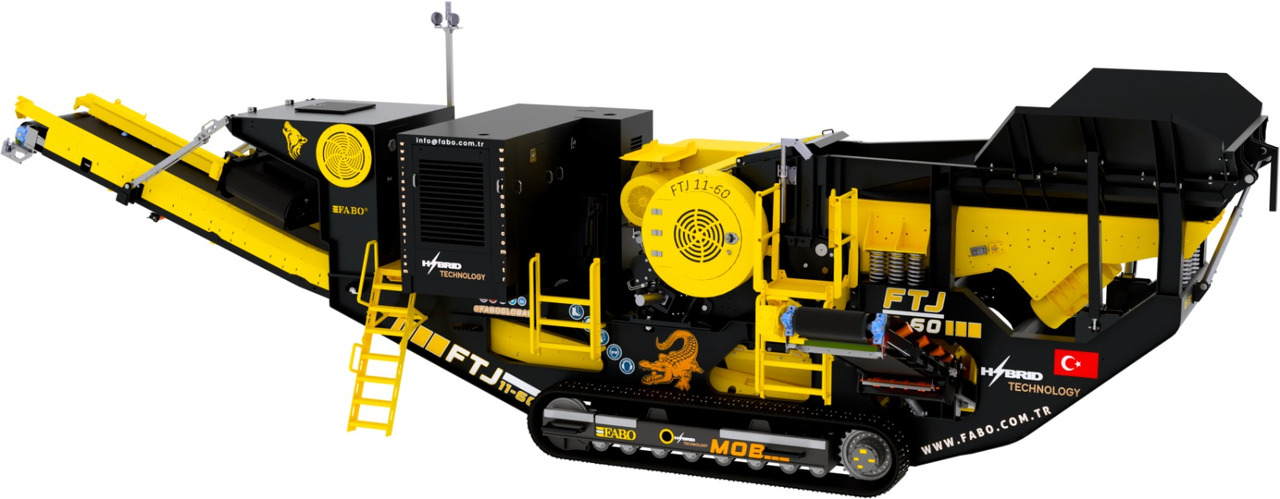 Новый Мобильная дробилка FABO Mobile crusher: фото 12