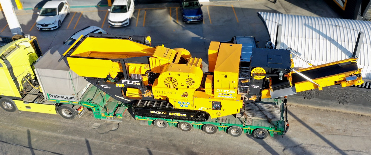 Новый Мобильная дробилка FABO Mobile crusher: фото 7