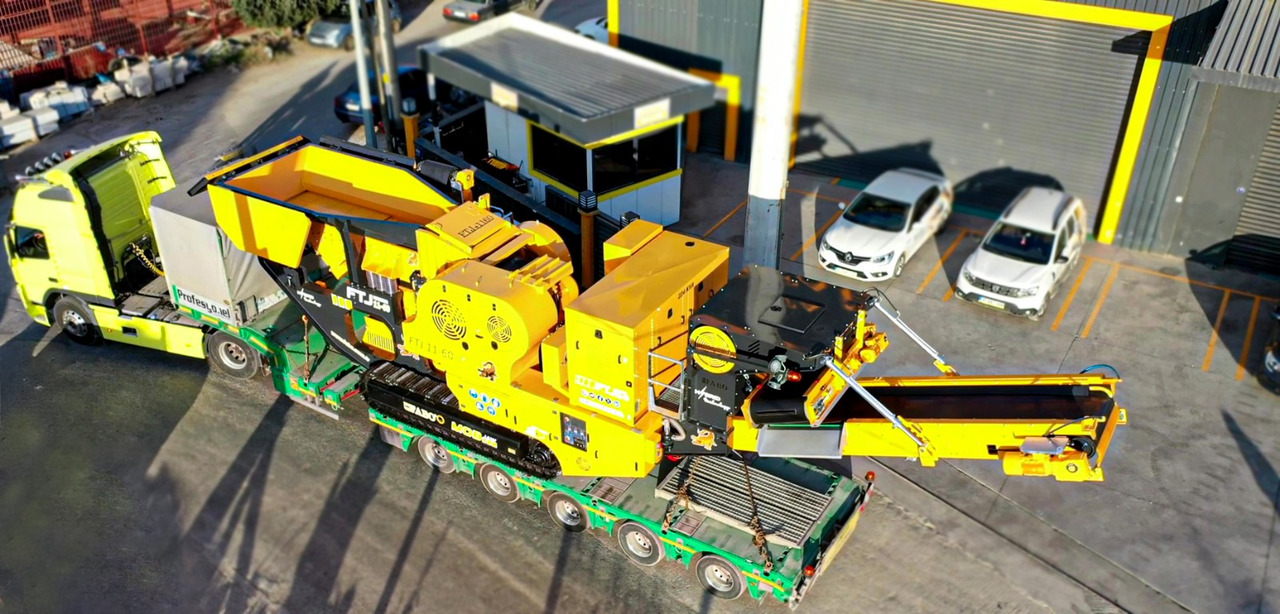 Новый Мобильная дробилка FABO Mobile crusher: фото 5