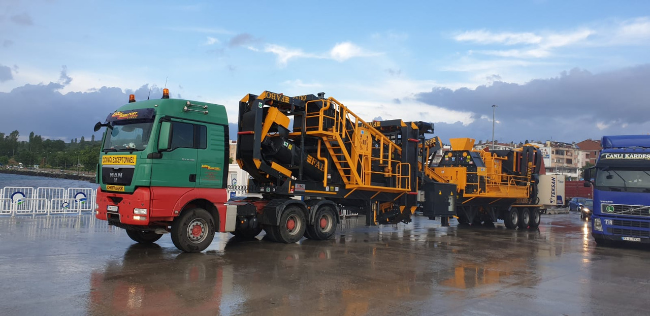 Новый Мобильная дробилка FABO Mobile crusher: фото 17