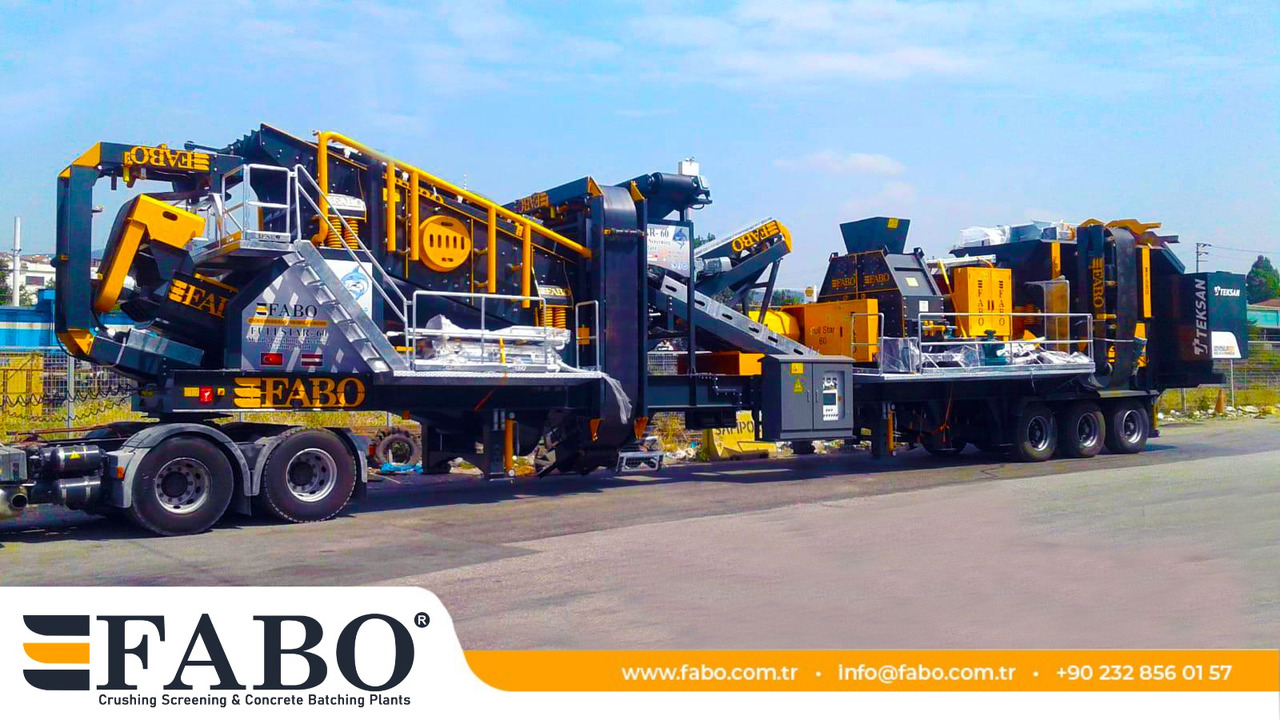 Новый Мобильная дробилка FABO Mobile crusher: фото 16