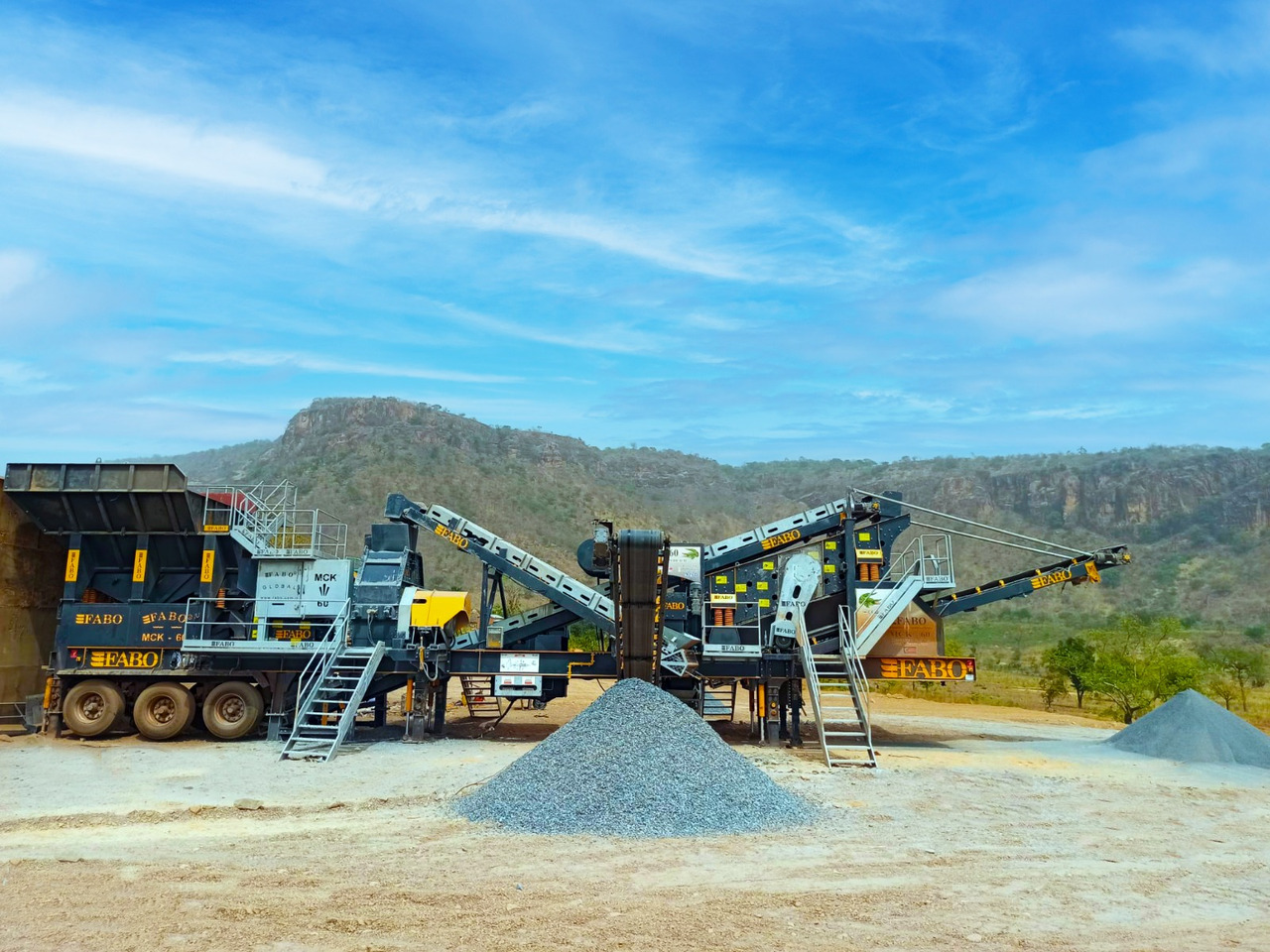 FABO Mobile jaw crusher - Щековая дробилка: фото 4 FABO Mobile jaw crusher - Щековая дробилка: фото 4