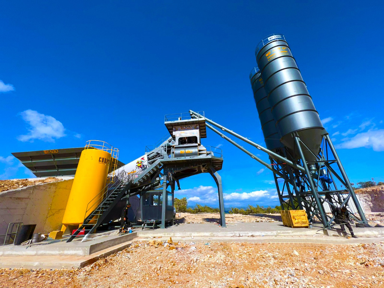 Новый Силос для цемента FABO cement silo: фото 9