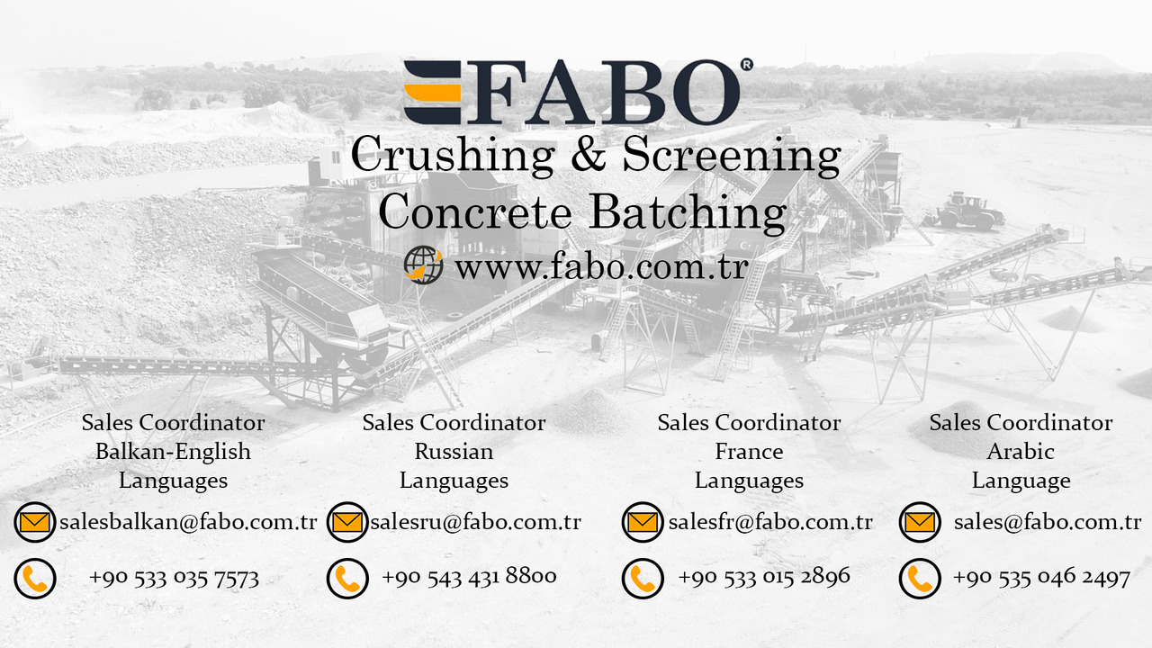 FABO crusher - stone crusher - crushers - Дробилка: фото 5 FABO crusher - stone crusher - crushers - Дробилка: фото 5