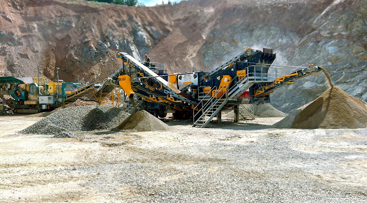 Новый Горнодобывающая техника FABO mining machinery - crushing plant: фото 1