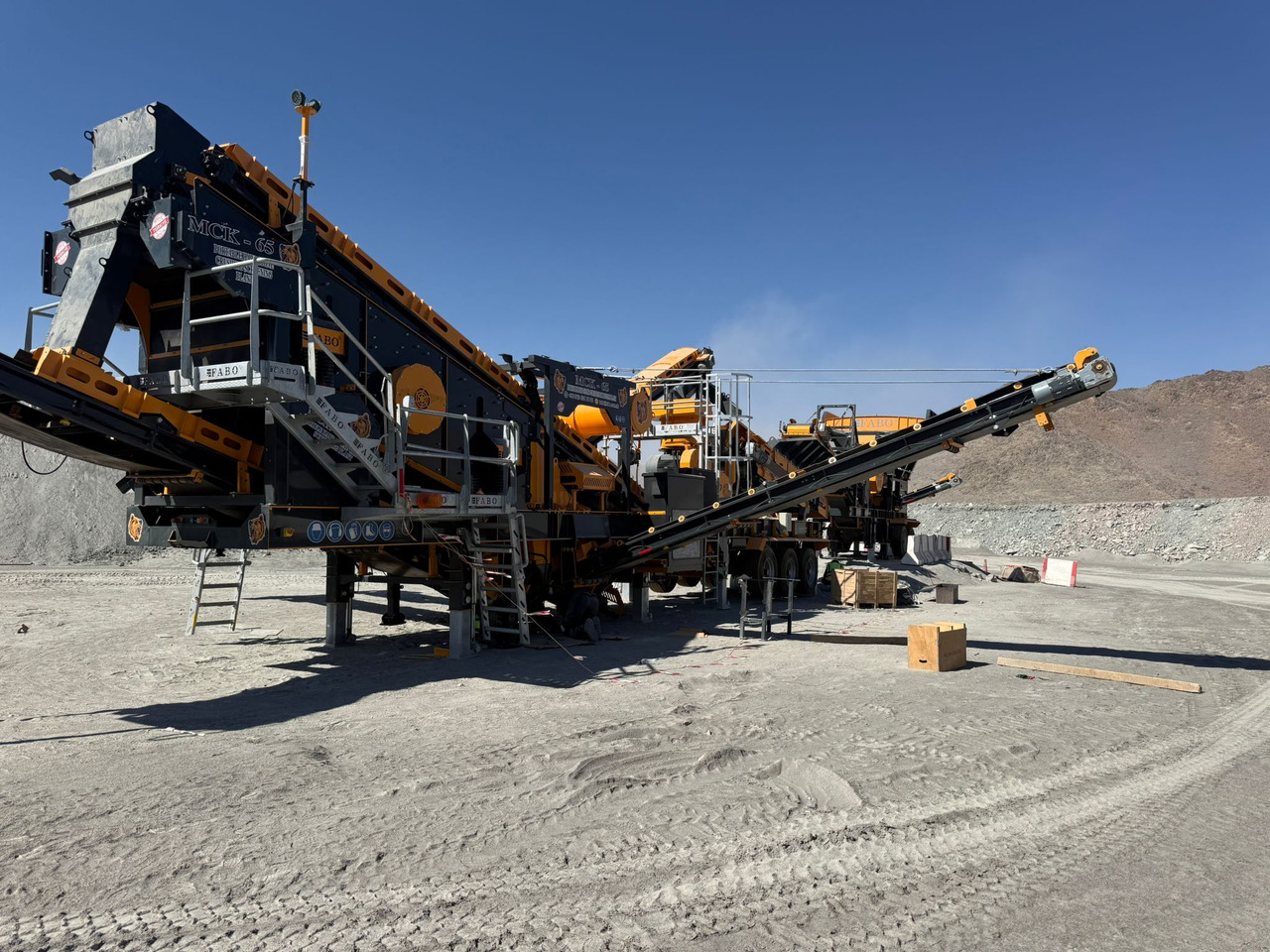 FABO mining machinery - crushing plant - Горнодобывающая техника: фото 5 FABO mining machinery - crushing plant - Горнодобывающая техника: фото 5