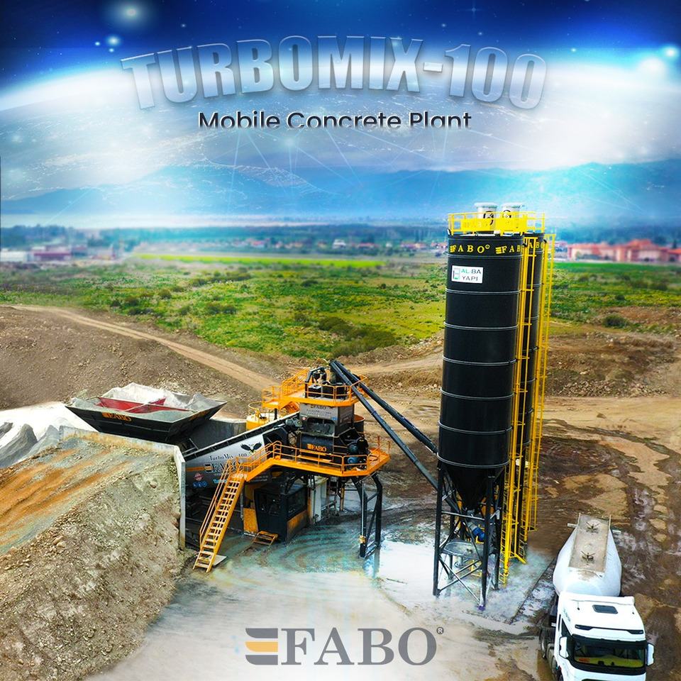 FABO mobile concrete batching plant - Бетонный завод: фото 1 FABO mobile concrete batching plant - Бетонный завод: фото 1
