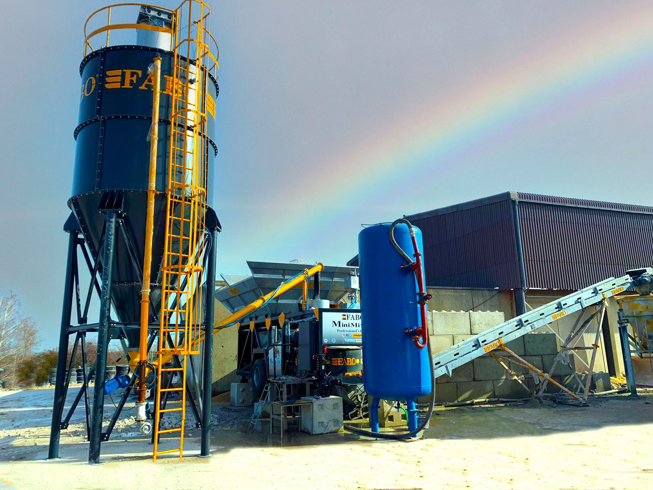 FABO mobile concrete batching plant - Бетонный завод: фото 2 FABO mobile concrete batching plant - Бетонный завод: фото 2