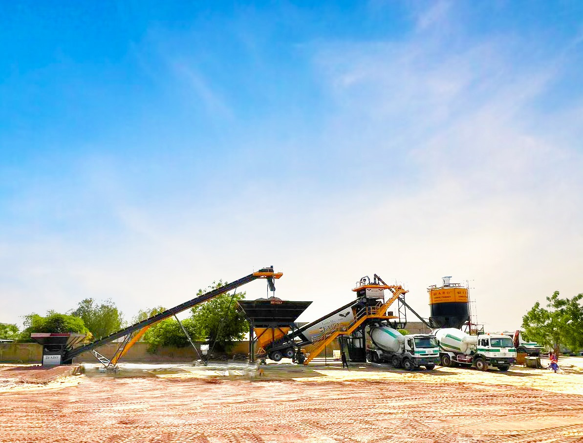 FABO mobile concrete batching plant - Бетонный завод: фото 1 FABO mobile concrete batching plant - Бетонный завод: фото 1