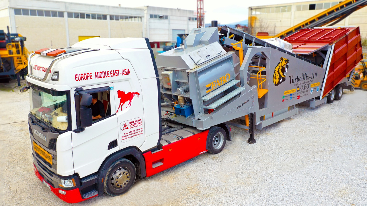 FABO mobile concrete batching plant - Бетонный завод: фото 3 FABO mobile concrete batching plant - Бетонный завод: фото 3
